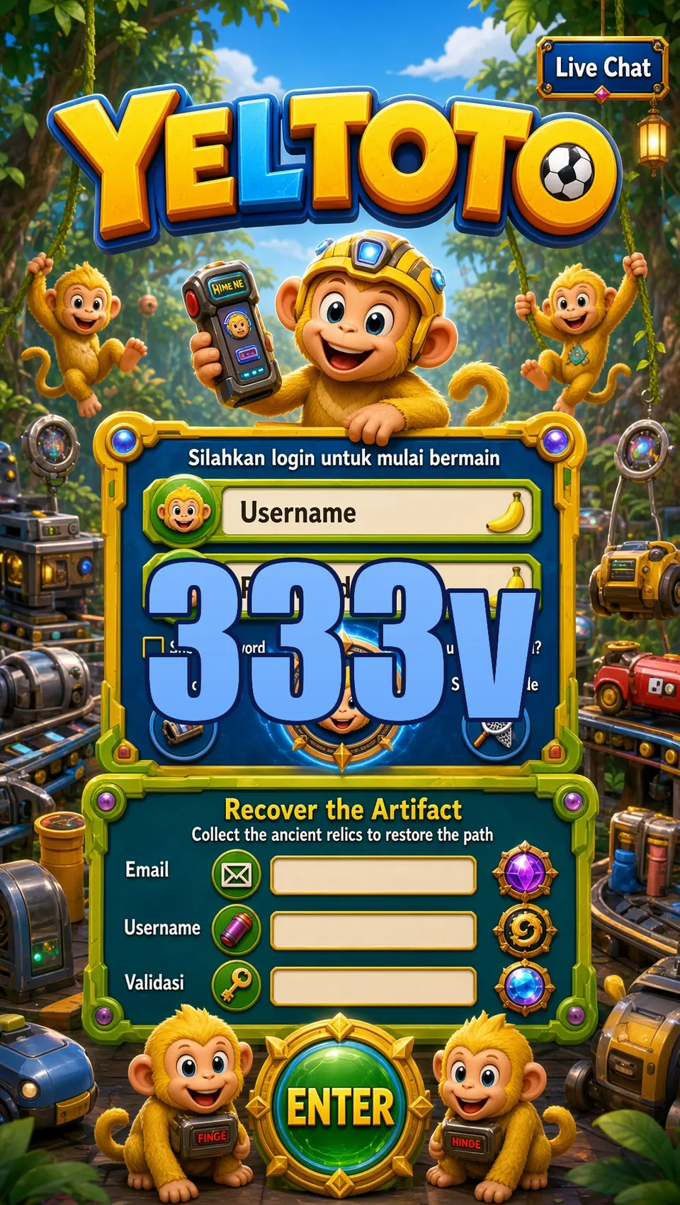 333v Masuk