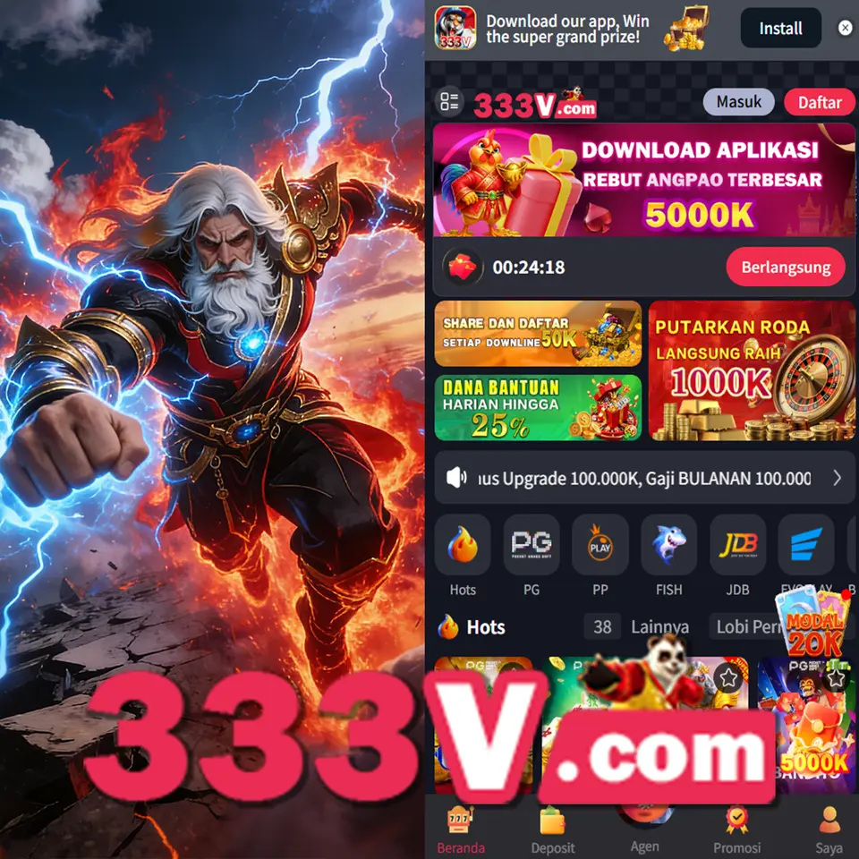 333v Masuk - 333v Resmi